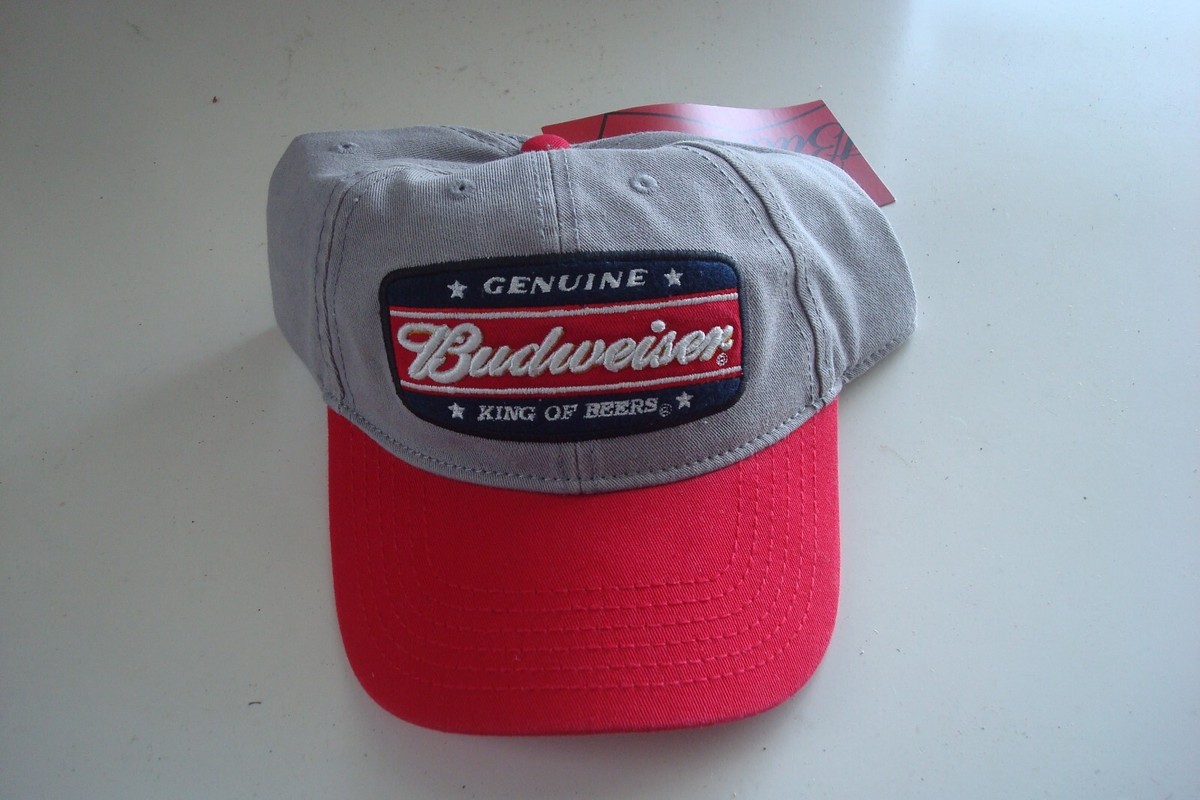 BUDWEISER BUD BEACH GOLF SNAPBACK DEADSTOCK HAT CAP VINTAGE