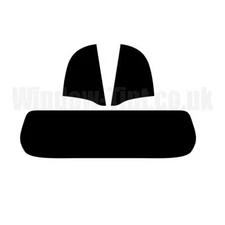 For Smart Fortwo 2008-14 Pre Cut Window Tint Kit 20% Dark Rear Car Tinting Film