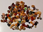 Lot of Tumbled Stones, 12 ounces, varied colors, shapes, and shapes as shown — photo 1