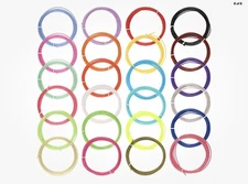 24 Colors 1.75 mm 3D Pen Filament Refills PLA 3D Printer Pen Filament 5 Packs