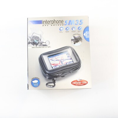 Motorcycle Navigator Mount Cellular Line Interphone GPS Holder SM35 / SMGPS35