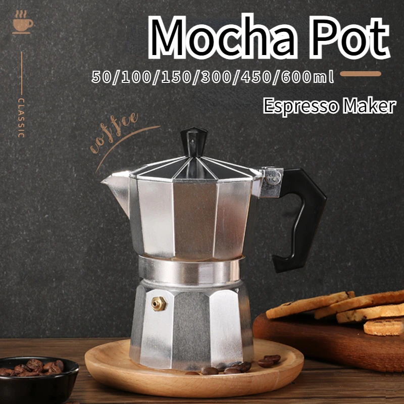 Cafetière Italienne Moka Express Vintage API – Aluminium, 2 Tasses, 1970-80