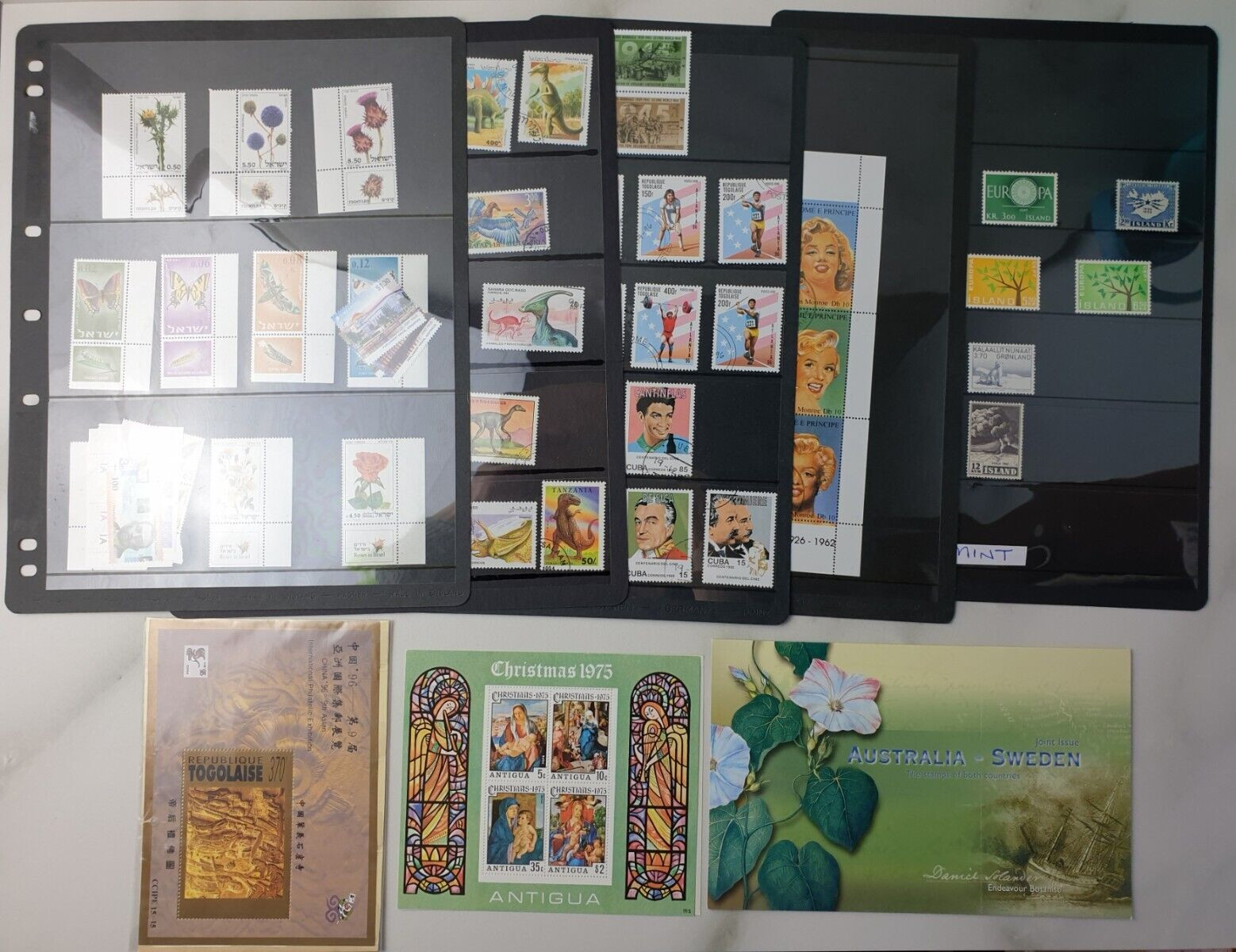 World Stamp Collection Mint and CTO