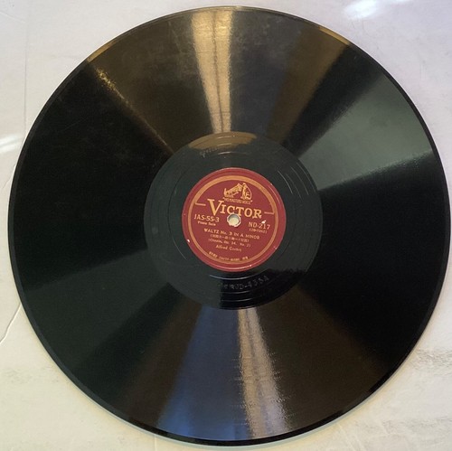 Alfred Cortot – 78 rpm Japanese Victor ND-217: CHOPIN Waltz No 3 in Am/No 4 - Picture 2 of 4