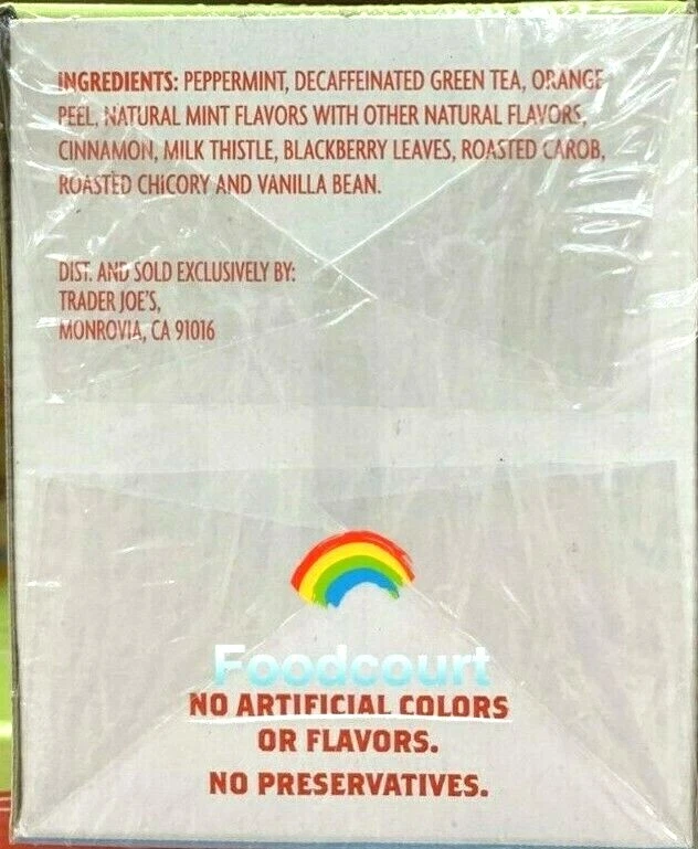 3 paquetes de 20 bolsitas de té descafeinado de caña de caramelo Trader Joe's de 1,4 oz cada una Foto 4 de 4