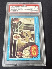 1977 O-Pee-Chee Star Wars #50 Rebel Leaders Wonder About Their PSA 8 NM-MT OPC