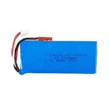 Radiolink 7.4V 2S LiPo Battery 5C 1700mAH JST 2Pin Connector for RC Car, Airp...