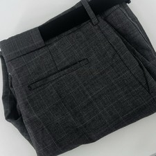 Maison Margiela Men's Pant Size UE50 US 34 Gray Wool  Plaid Check Italy Designer