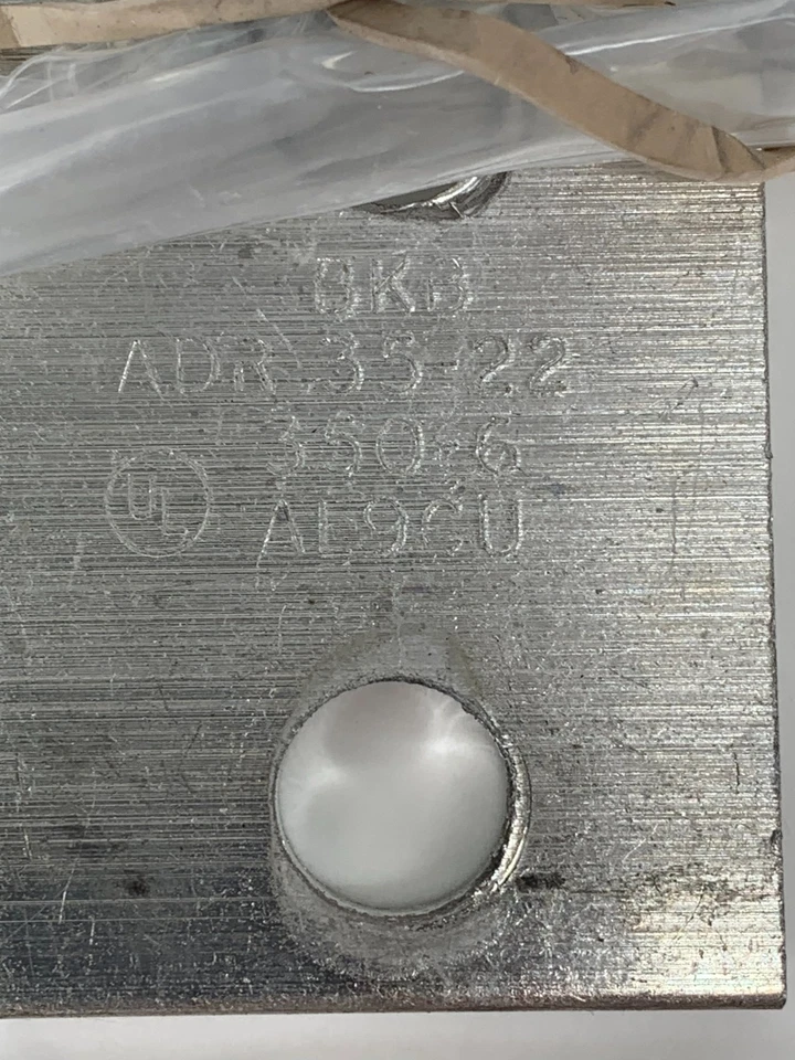 Thomas & Betts ADR35-22 350-6 AL9CU Aluminum Mechanical Lug 6 AWG to 350 kcmil - Image 2 of 4