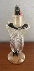 Murano Blackamoor Art Glass figurine candlestick 10”