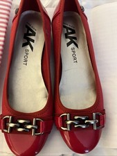 Anne Klein Women's Sport Ballet Flats Red