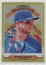 2019 Panini Donruss Optic Diamond Kings Lime Green Prizm Justin Smoak #4 0w8