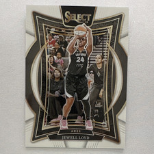 Panini 2025 Select WNBA Jewell Loyd Las Vegas Aces #72 Concourse Prizm /99