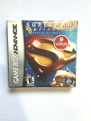 Superman Returns: Fortress of Solitude (Nintendo Game Boy Advance, 2006) Sealed.