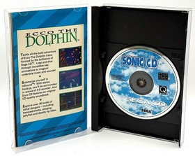 Sonic CD (Sega CD, 1993) Authentic CIB Complete w/ Registration Card *Tested*