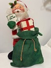 Vtg 17”SANTA W/bag 1988 By ANNA LEE Christmas — photo 7