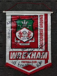 Wrexham AFC Signed Pennant