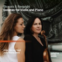Anne Harvey-Nagl - Strauss Respighi Violin Sonatas - Cd - G4Z