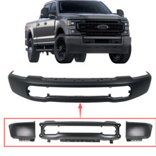 Steel Black Front Bumper Face Bar For 2023-2025 Ford F250 F350 Superduty Wo Fog