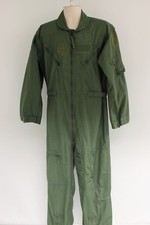 Sage Green Flyers Coveralls - CWU-27/P - Size: 42R - 8415-01-043-9529 - Used