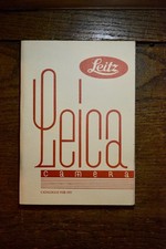 Advertising catalogue, 1931, LEITZ Leica camera, 96 p.