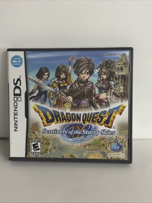 Dragon Quest IX: Sentinels of the Starry Skies (DS, 2010 case and manual only