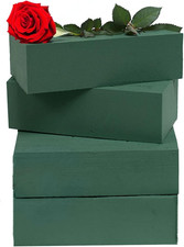 Caliko 4X Large Wet Brick Foam Block | 23X11X7Cm Floral Bricks for Fresh Flowers