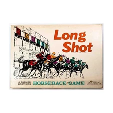 Parker Bros Boardgame Long Shot Box Fair/VG+