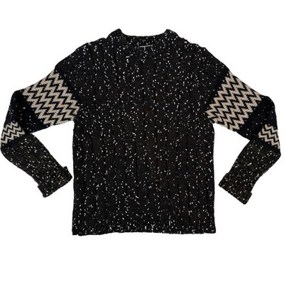 Vintage 90's Giles Rosier GR816 Men's Speckled Sweater Mixed Media Wool Medium