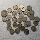 Lot of Circulated Roosevelt Dimes 10C US Coins Mixed Years Uncertified