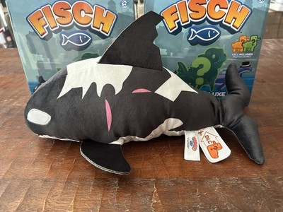 Fisch Deluxe Plush & DLC Included Orca Fish Plush | eBay