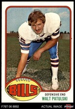 1976 Topps #358 Walt Patulski Bills Notre Dame 6 - EX/MT