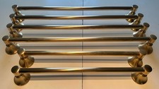 Brass Towel Racks - Set of 6