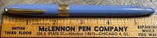 Sheaffer Vintage Snorkel Fountain Pen in Periwinkle- Medium 14k Nib (*)