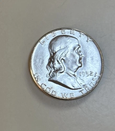 1952 Franklin Half Dollar UNC
