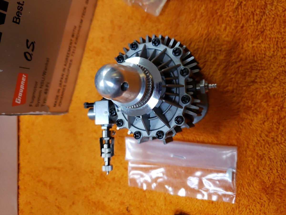 OS Engine - OS NSU Wankel 49-PI RC Rotary Motor - NIB - Nr 1801