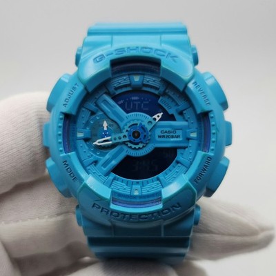 時計 CASIO G-SHOCK GMA-S110CC Casio G-Shock GMA-S110CC Men's Blue Ana-Digi Quartz Watch | eBay