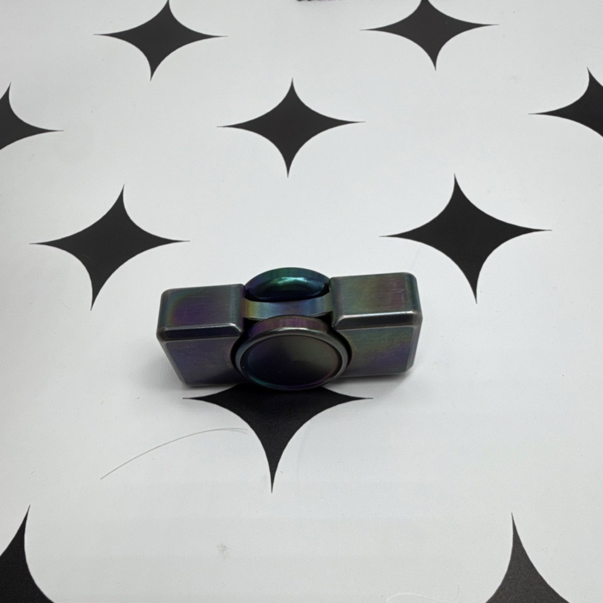 KAP EDC Tungsten Collision Rainbow Oil Slick fidget spinner | eBay