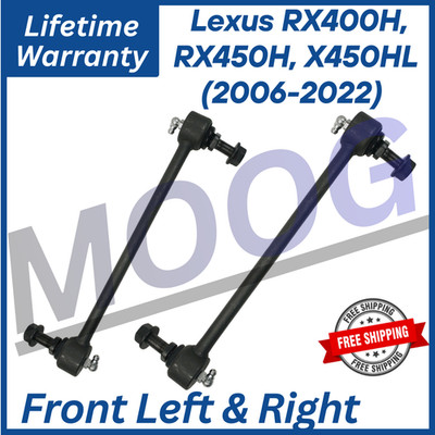MOOG NEW Front Sway Bars For  2006-2022 Lexus RX400H/RX450H /X450HL, Lifetime W.