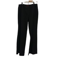 OSCAR DE LA RENTA Black Wide Leg Dress Trouser Pants SIZE 6