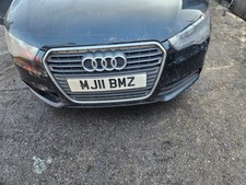 2010 - 2015 AUDI A1 MK1 8X 3 Door - Front Bumper In Black LY9B With Marks