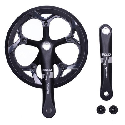 PROWHEEL 130MM BCD 52T Bike Crankset,165MM/170MM/172.5MM/175MM Crank Arm Set,Cha