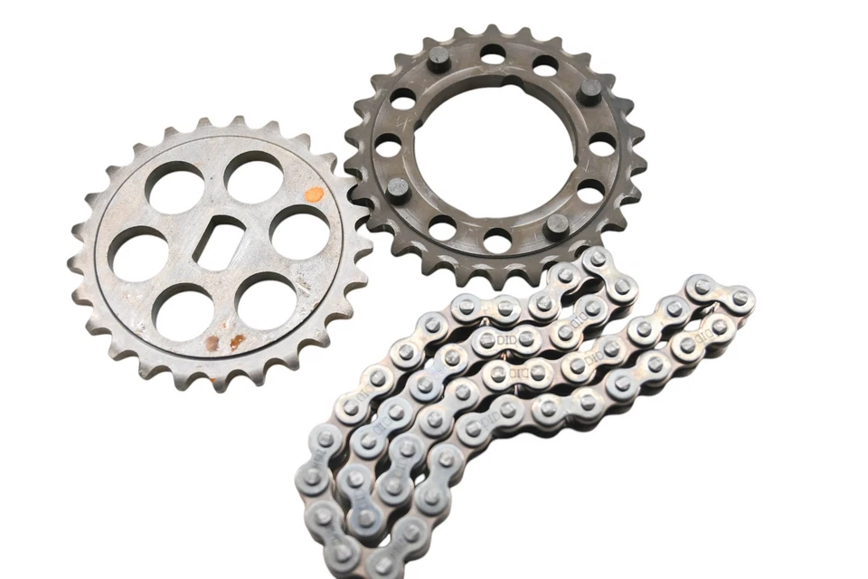 Bomba de aceite Honda Interceptor 750 91 engranaje y cadena VFR750F Foto 2 de 4