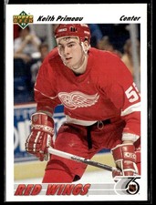 1991-92 Upper Deck #258 Keith Primeau Red Wings Hockey Card 1002C