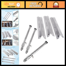 Stainless Steel Grill Replacement Parts Kit for 3 Burner Heat Plates Burners