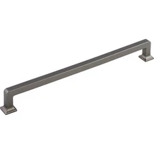 Top Knobs TK706AG Ascendra Pull 9" (c-c) Ash Gray