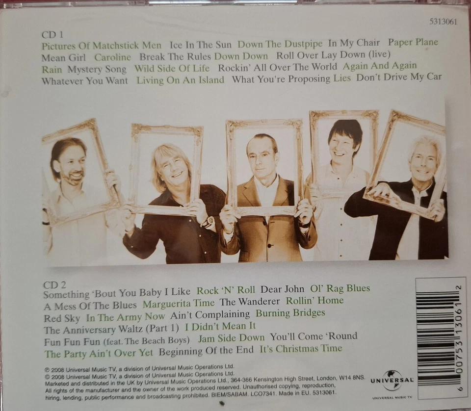 Status Quo - Pictures 40 years of hits - doppio CD - Immagine 2 di 4