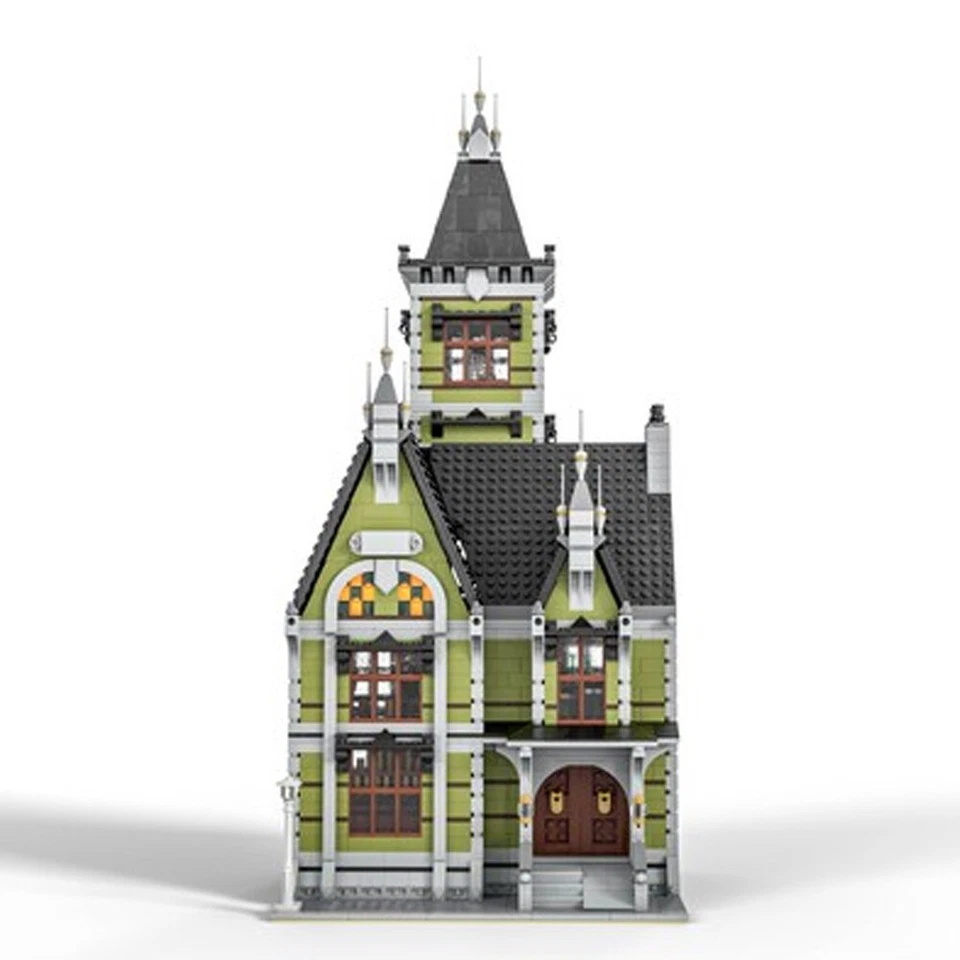 Compatible Modular Building: Haunted House with Full Interior 3723 Build Moc - Image 3 of 4