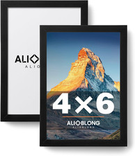 Classic Black Picture Frame Pair – 4x6