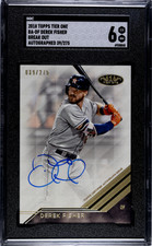 Derek Fisher #BA-DF 2018 Topps Tier One Break Out Autographs SN/275 SGC 6
